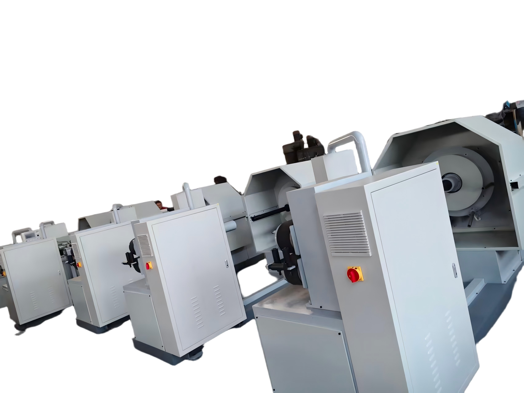 CNC hard core large diameter entangled water cloth machine